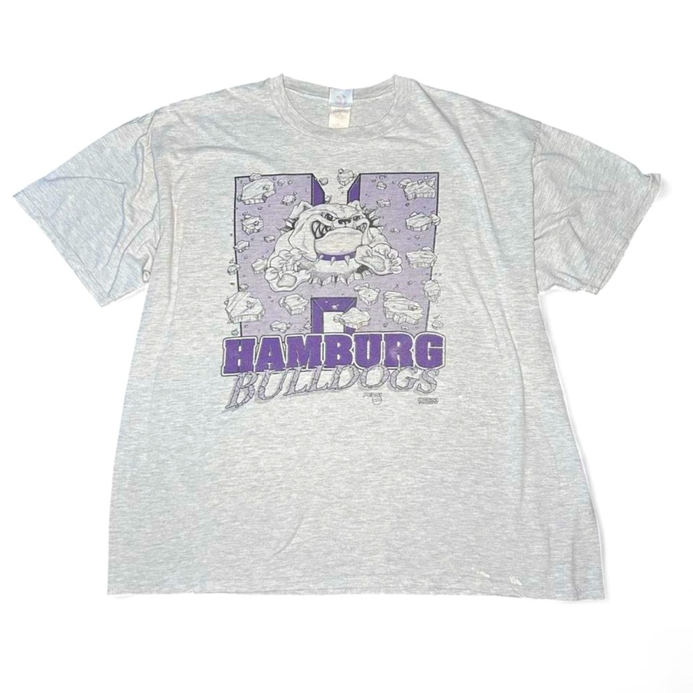 Rare Vintage single stitch Hamburg Bulldogs 90’s Tee